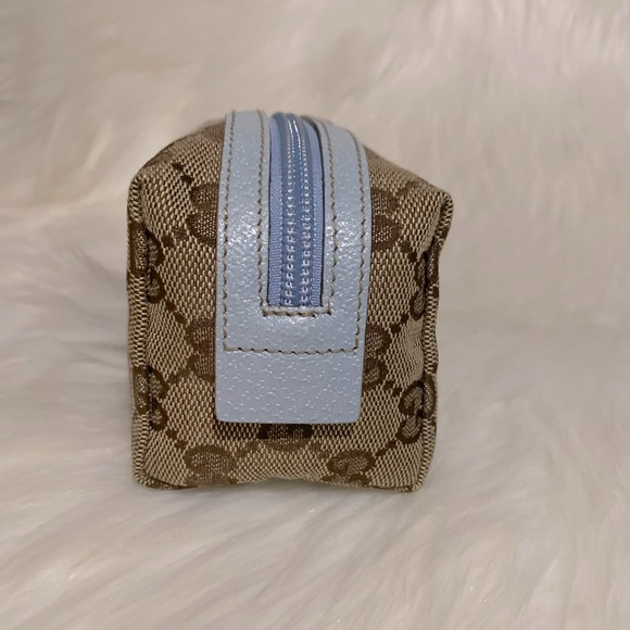 EUC Gucci Monogram clasp pouch/wallet with box - Picture 2 of 10